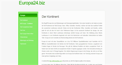 Desktop Screenshot of europa24.biz